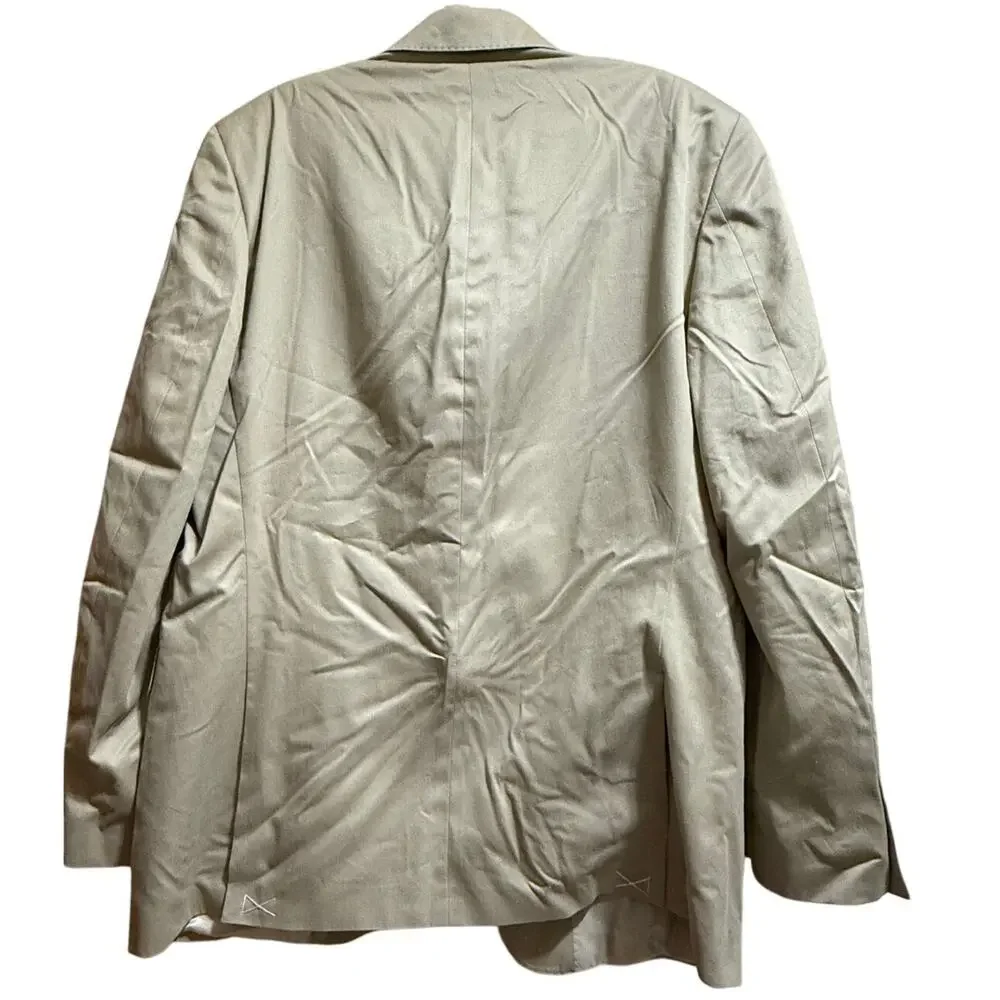 Merona Premium Relaxed Fit 100% Fine Cotton Twill Suit Jacket - Size 42R - NWT